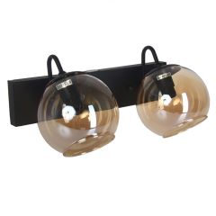 S.l.-KURT 2x40W E14 melna