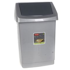 Atkritumu tvertne Curver Slick-it 15l pelēka