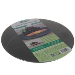 Paplāte servēšanas 35.5cm stikla rotējoša