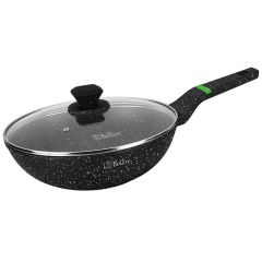 Panna Bollire Wok ar marmora pārkl.28cm