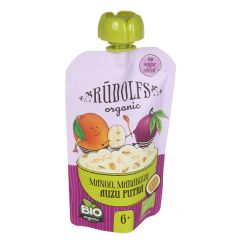 Auzu pārslu biezputra Rūdolfs Bio mango, marakuja 6+ 110g
