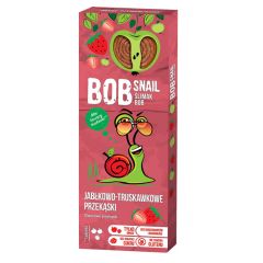 Konfekte Bob Snail ābolu, zemeņu 30g