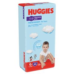Autiņbiksītes Huggies Pants MP 6 Boy 15-25kg 44gab.