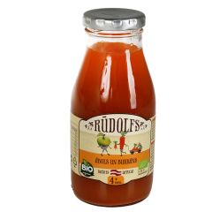 Smūtijs Rūdolfs BIO ābolu, burkānu 260ml ar depoz.