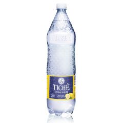 Minerālūdens Tiche dabīgs, gāzēts citronu 1.5l ar depoz.
