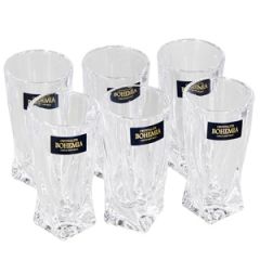 Glāzes liķiera Quadro 50ml 6gab.