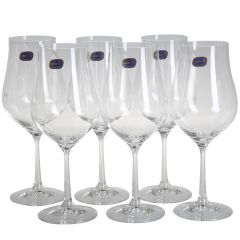 Glāzes sarkantvīna Tulipa 450ml 6gab.