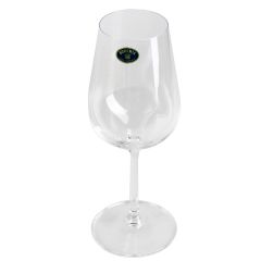 Glāzes vīnam Crystalite Bohemia 360ml 6gab.