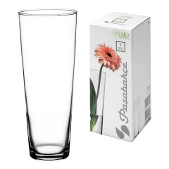 Vāze konuss Pasabahce Flora h260xd105mm