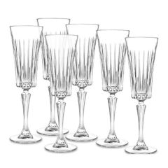 Glāzes šampanieša Timeless 210ml 6gab.