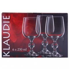 Glāzes vīnam STERNA 230ml 6gab