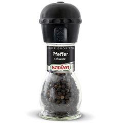 Dzirnaviņas melno piparu Kotanyi 36g