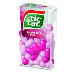 Dražejas Tic Tac Zemeņu 18g