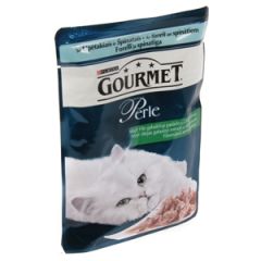 Konservi kaķiem Gourmet Perle forele 85g