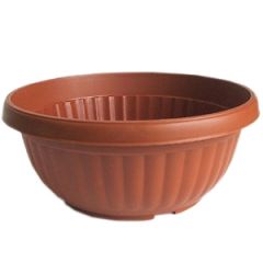 Puķu pods Harmonie d35cm g.brūns