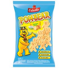 Kraukšķīga uzkoda Estrella Pom-Bear skābā krējuma 65g