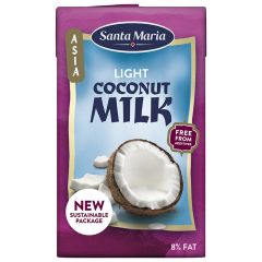 Kokosriekstu piens Santa Maria liesais 250ml