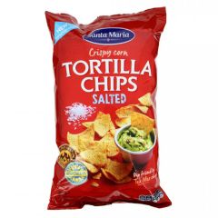 Čipsi kukurūzas Santa Maria ar sāli 185g