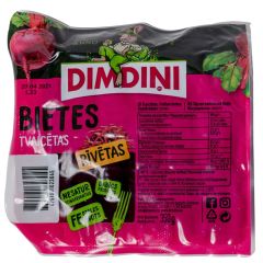 Bietes tvaicētas Dimdiņi rīvētas 350g