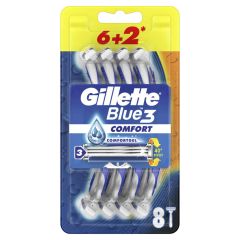 Skuveklis vīr. Gillette Blue 3 Comfort vienreizliet.