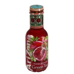 Dzēriens Ledus tēja Zaļā Arizona granātābolu 450ml ar depoz.