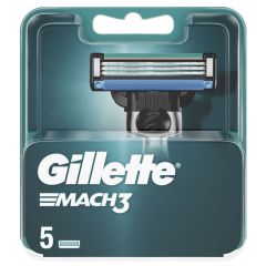 Skuvekļa rezerves Gillette Mach3 5gab.