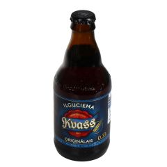 Dzēriens Kvass Iļģuciema Oriģinālais 0.33l Stikls ar depoz.