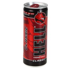 Enerģijas dzēriens Hell Classic 0.25l ar depoz.