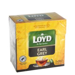 Tēja melnā Loyd Pyramids Early Grey, 20x2g