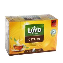 Tēja melnā Loyd Aromatizēta Ceylon, 50x2g