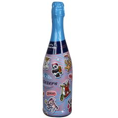 Dzirkst.dzēriens Mežezers Kids zemeņu 0% 0.75l ar depoz.