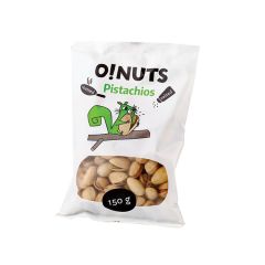 Pistācijas O!Nuts grauzdētas un sālītas, 150g