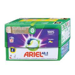 Veļas mazg.kapsulas Ariel Color+ 20gab.
