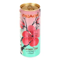 Dzēriens Ledus tēja Arizona ar medu un persiku sulu 0.33l ar