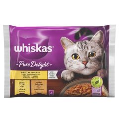 Konservi kaķiem Whiskas Pure delight Mājputnu gaļas izlase 4
