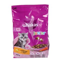 Barība kaķiem Whiskas ar vistas gaļu kaķēniem 300g