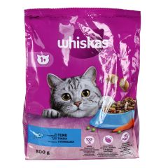 Barība kaķiem Whiskas ar tunci 800g