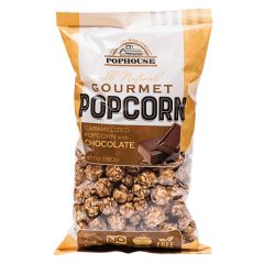 Popkorns Pophouse Karameļu šokolādes 180g