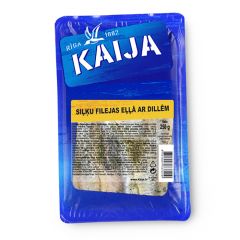 Siļķu filejas Gardums eļļā ar dillēm 250g