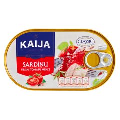 Sardīņu filejas tomātu mērcē 170g