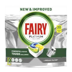 Trauku mazg.kapsulas Fairy All in1 Lemon 20gab.