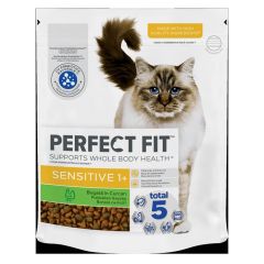 Barība kaķiem Perfect Fit Sensitive Turkey 750g