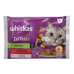 Konservi kaķiem Whiskas 1+ Klasiskā Izlase 12-paka pouch 12x