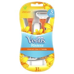 Skuveklis Gillette Venus Riviera vienreizlietojamie 3gab.