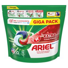 Veļas mazg.kapsulas Ariel Extra clean 60gab.