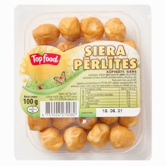 Siers kūpināts Top Food Siera pērlītes 100g
