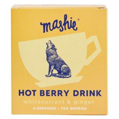 Karstais dzēriens Mashie Balto jāņogu, ingvera 4x40ml