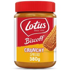 Cepumu krēms Lotus Biscoff Crunchy karamelizētas 380g