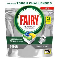 Trauku mazg.kapsulas Fairy platinum lemon 21gab.