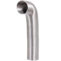 Gofrēta alum.caurule d125mm/3m